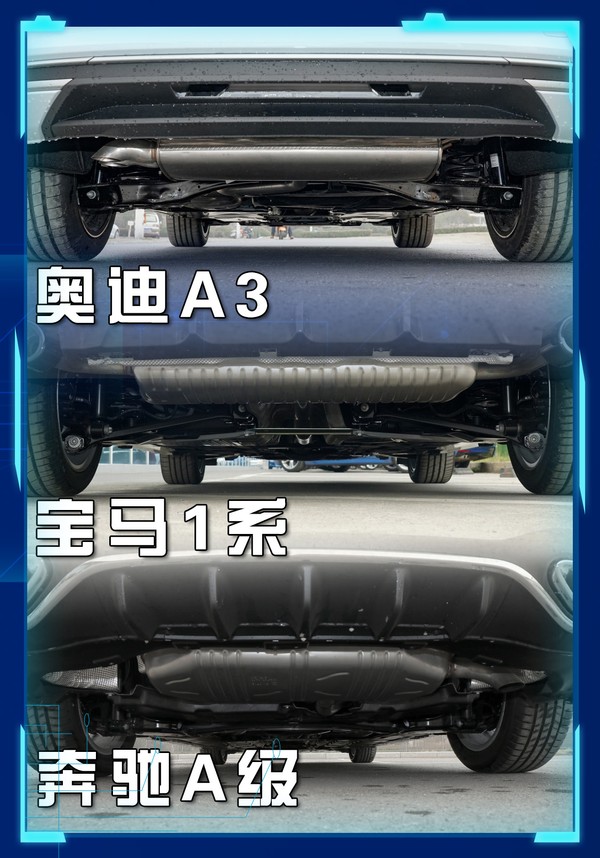 豪华品牌入门轿车对决：奥迪A3、宝马1系、奔驰A级横评