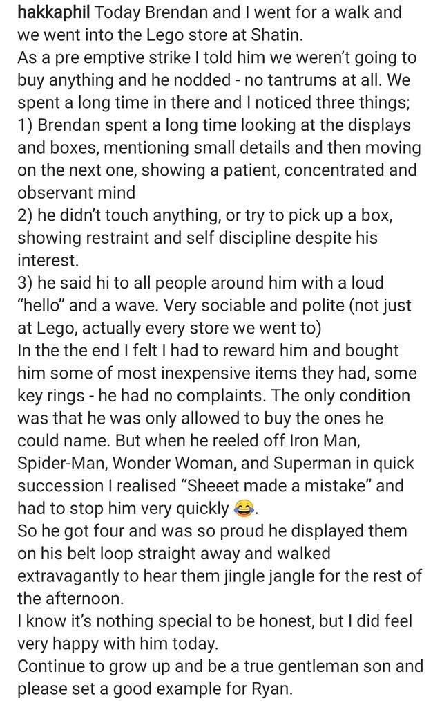 胡杏儿儿子进乐高店只看不买，逢人问好绅士有礼貌，妈妈直呼骄傲