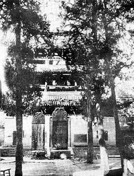少林寺1928年被焚毁前的42张珍贵老照片