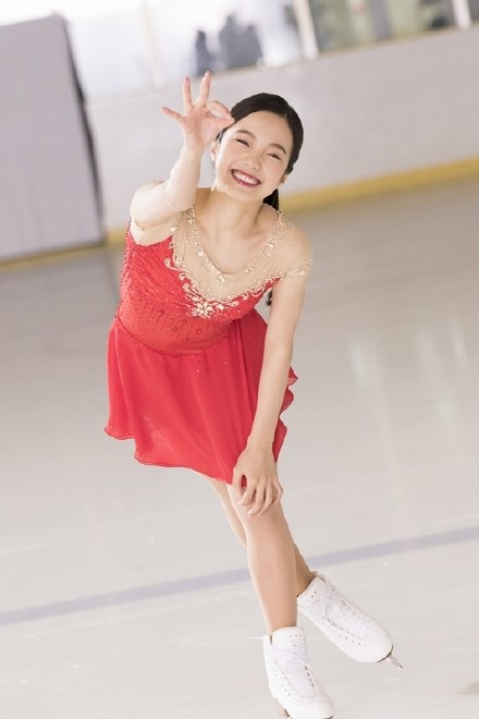 日本队的颜值担当，灵气逼人的花样滑冰选手本田真凛