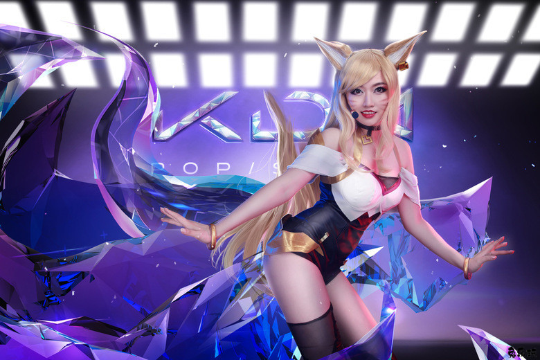 【cosplay】Luna娘娘丨LOL英雄联盟·KDA女团阿狸