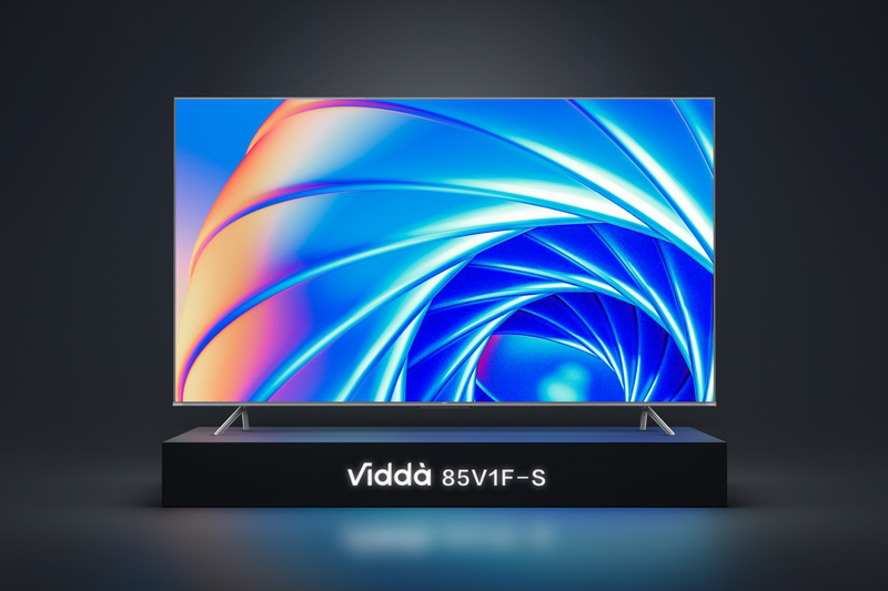 vidda巨幕电视85吋黄金周开售，到手价7999元的游戏观影神器来了