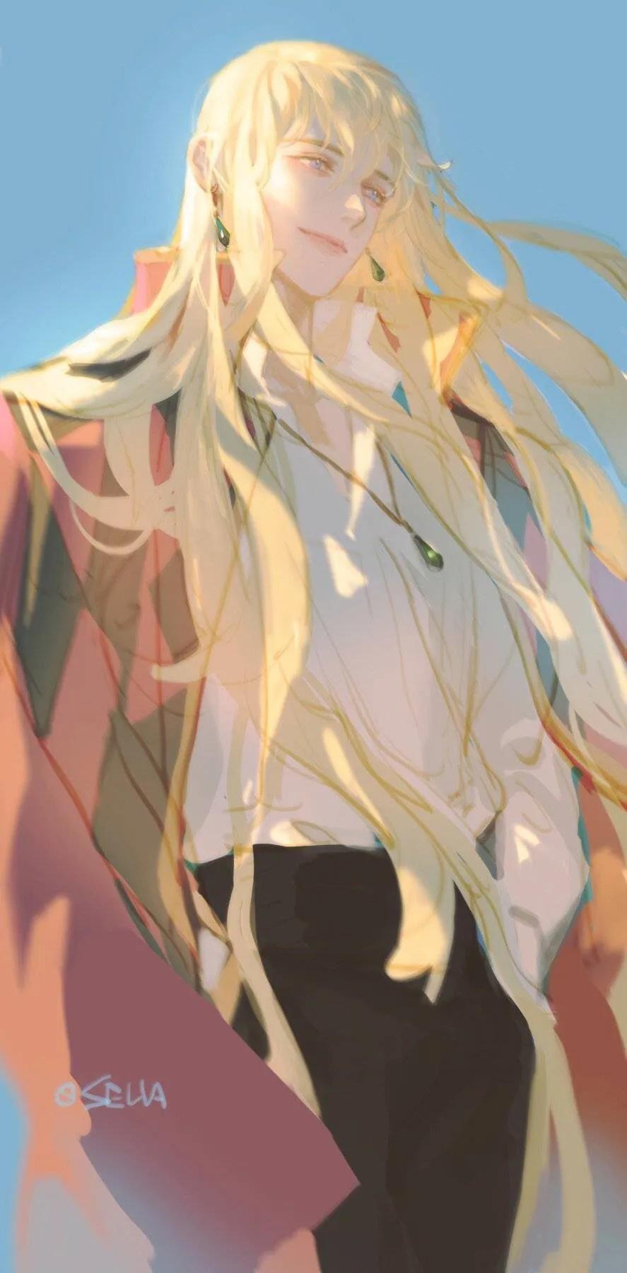 韩国画师selva的花美男美图分享 资讯咖