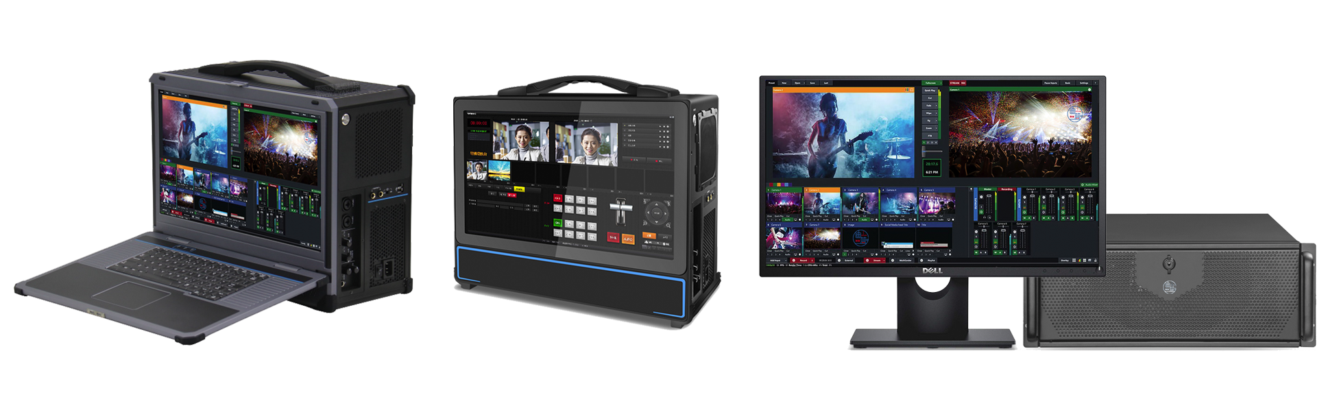 迪蓝vmix便携式直播导播直播一体机