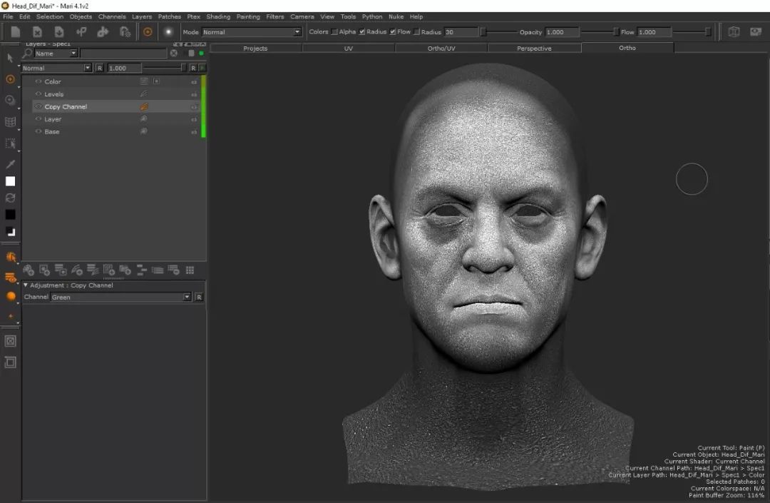 影视模型 |《糟老头子》制作流程分享