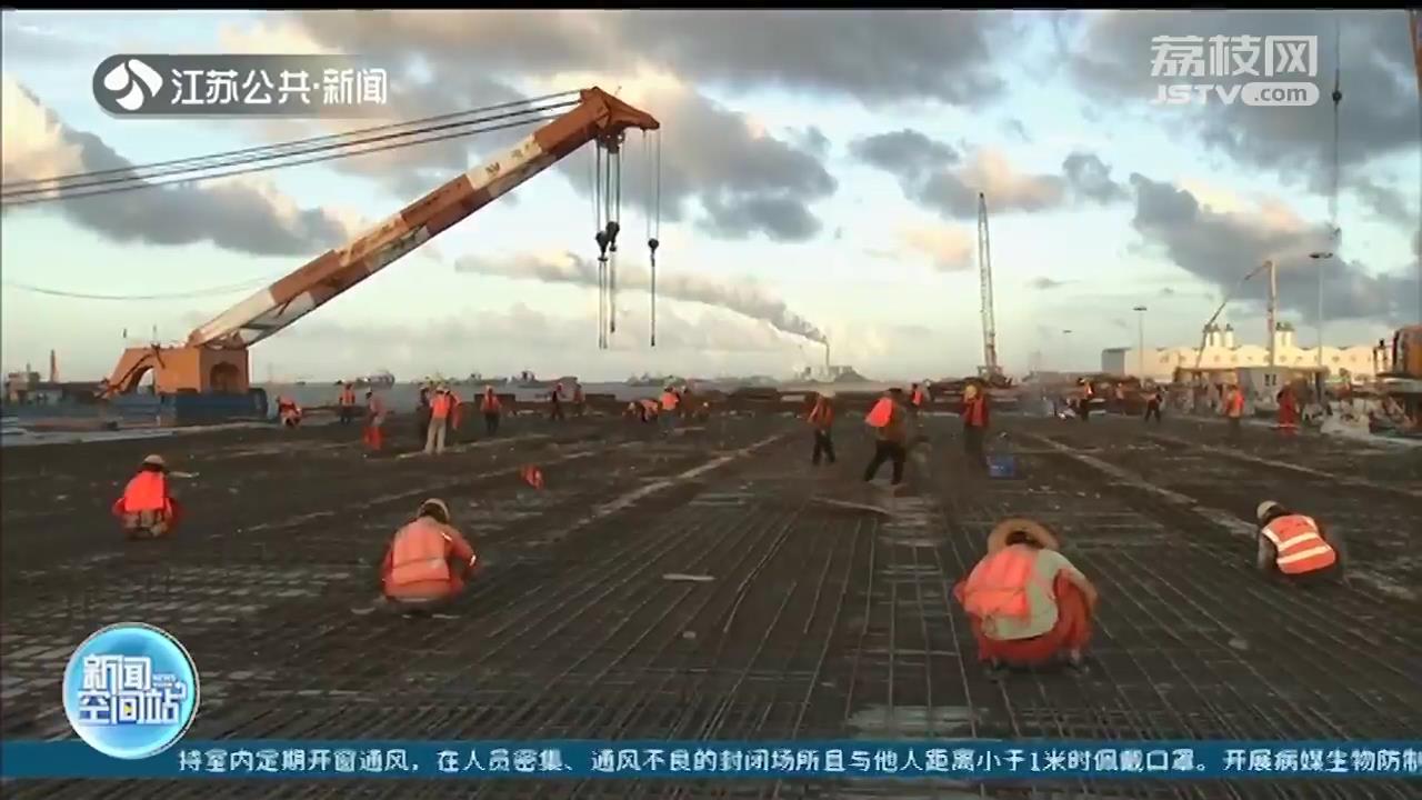 战高温！江苏交通工程建设者奋战施工一线
