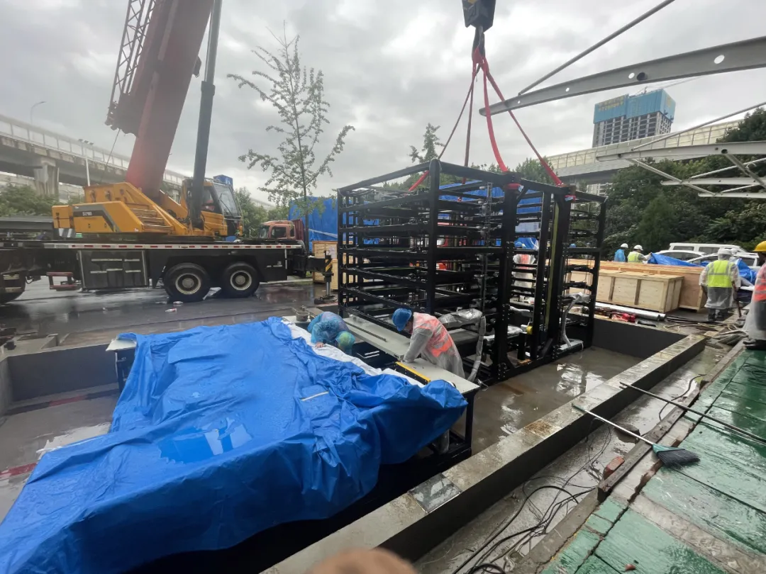 克服困難 搶抓時機 緊抓工程進度不放松