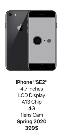 苹果这些新机下月发布，iPhone SE2最没看头，但是真香