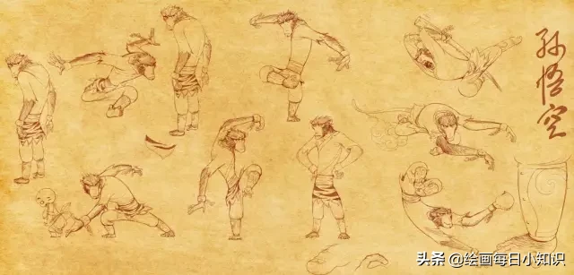大圣归来的原画手稿太惊艳了!快来pick一下
