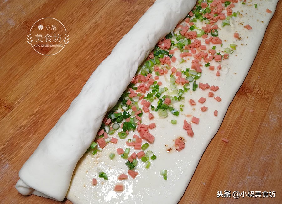 圖片[11]-懶人花卷做法 不用二次餳發 一切一壓 暄軟味美 比面包都好吃-起舞食譜網