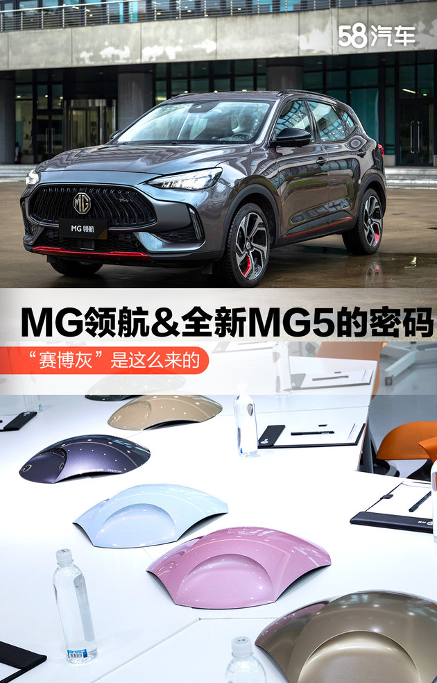 Cooperate with BASF MG Pilot and the new MG5 paint code - iNEWS