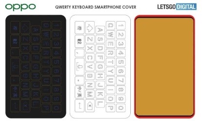 OPPO全新升级零配件专利权曝出：手机上也可有着QWERTY电脑打字感受
