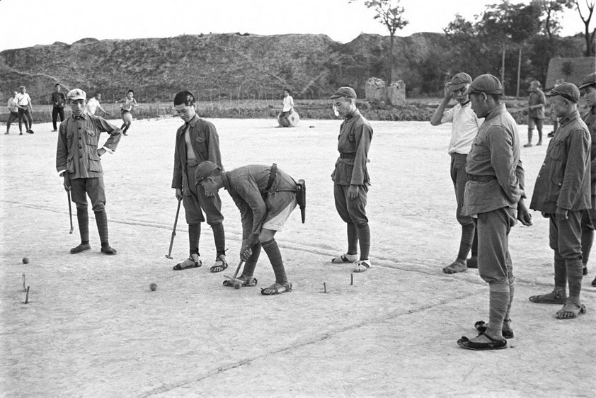 老照片：1937年的陕北红军