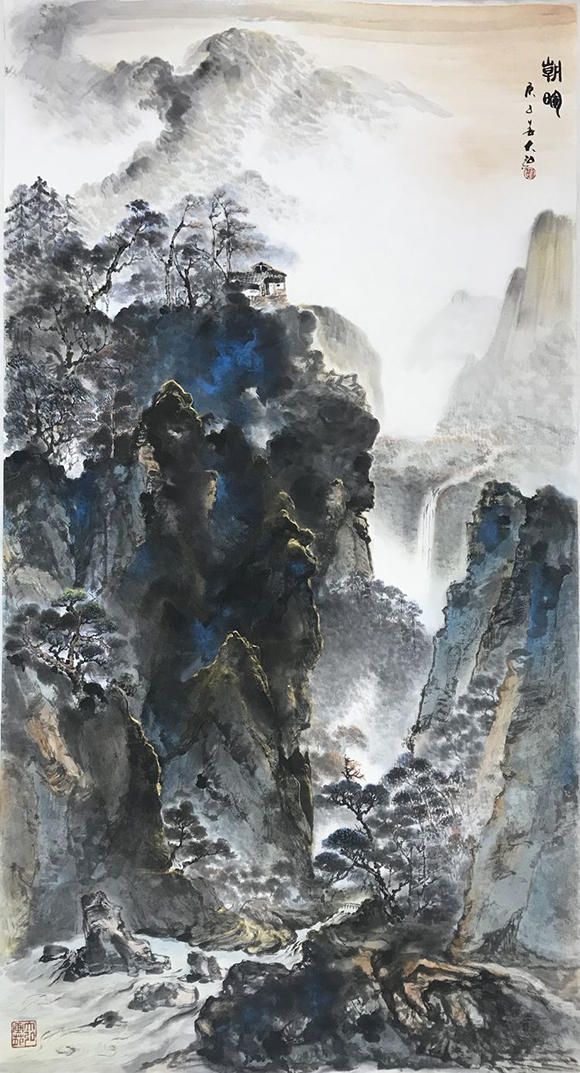 中华文艺联合总会会员书画展2020之一
