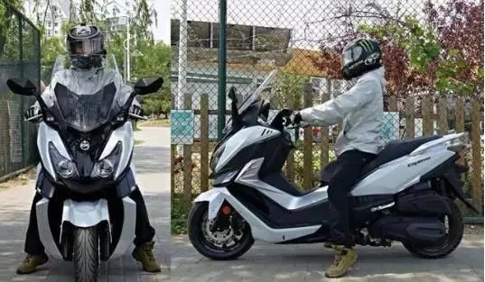 中量级实用踏板，外观霸气，搭配ABS+水冷引擎，动力强悍
