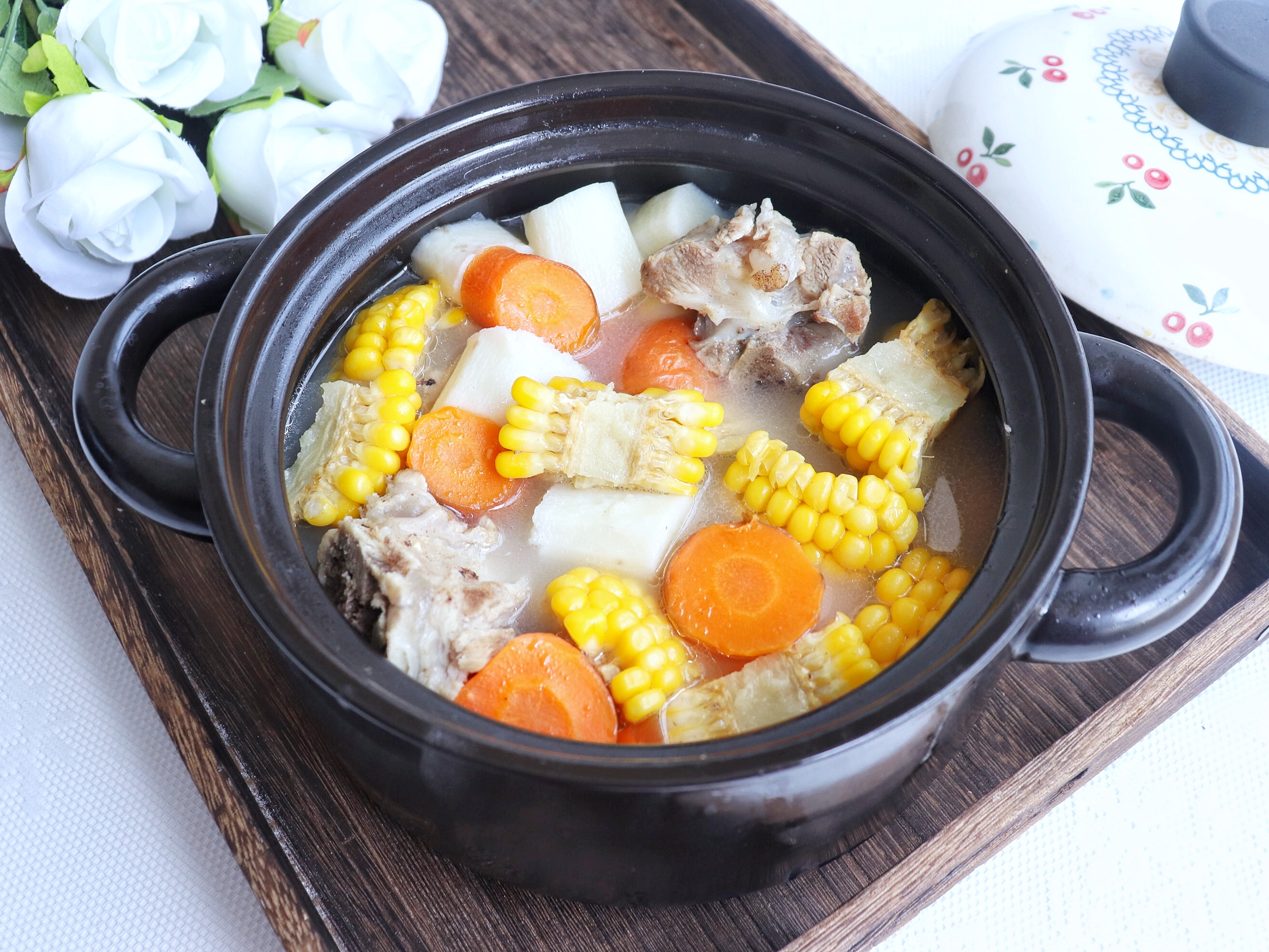 A must-have soup in autumn, teach you to do this, the soup is rich and not greasy, and those who don’t like soup will fall in love with it.