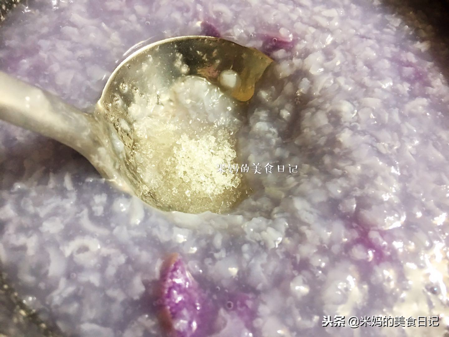 圖片[8]-紫淮山粥做法步驟圖 健脾養胃滋潤養顏 女人要多吃-起舞食譜網