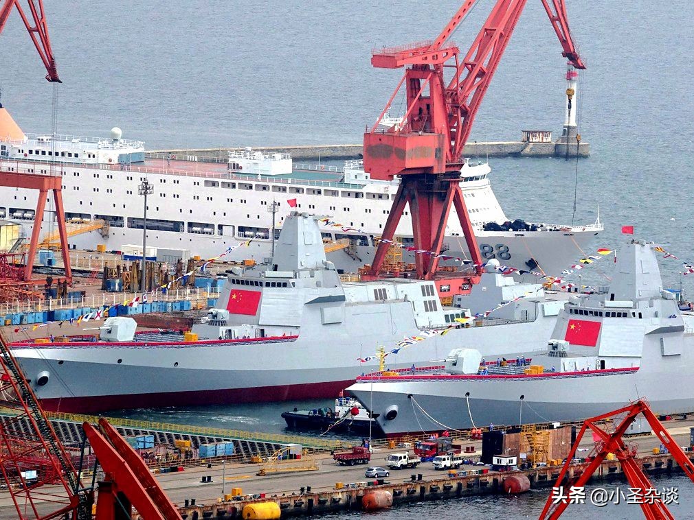 备受关注的拉萨舰确定是055型万吨驱逐舰，在2