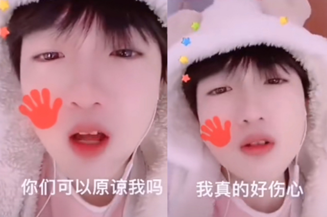 风小逸演绎硬汉版“吃个桃桃”，恶心程度再升级，网友：真不要脸