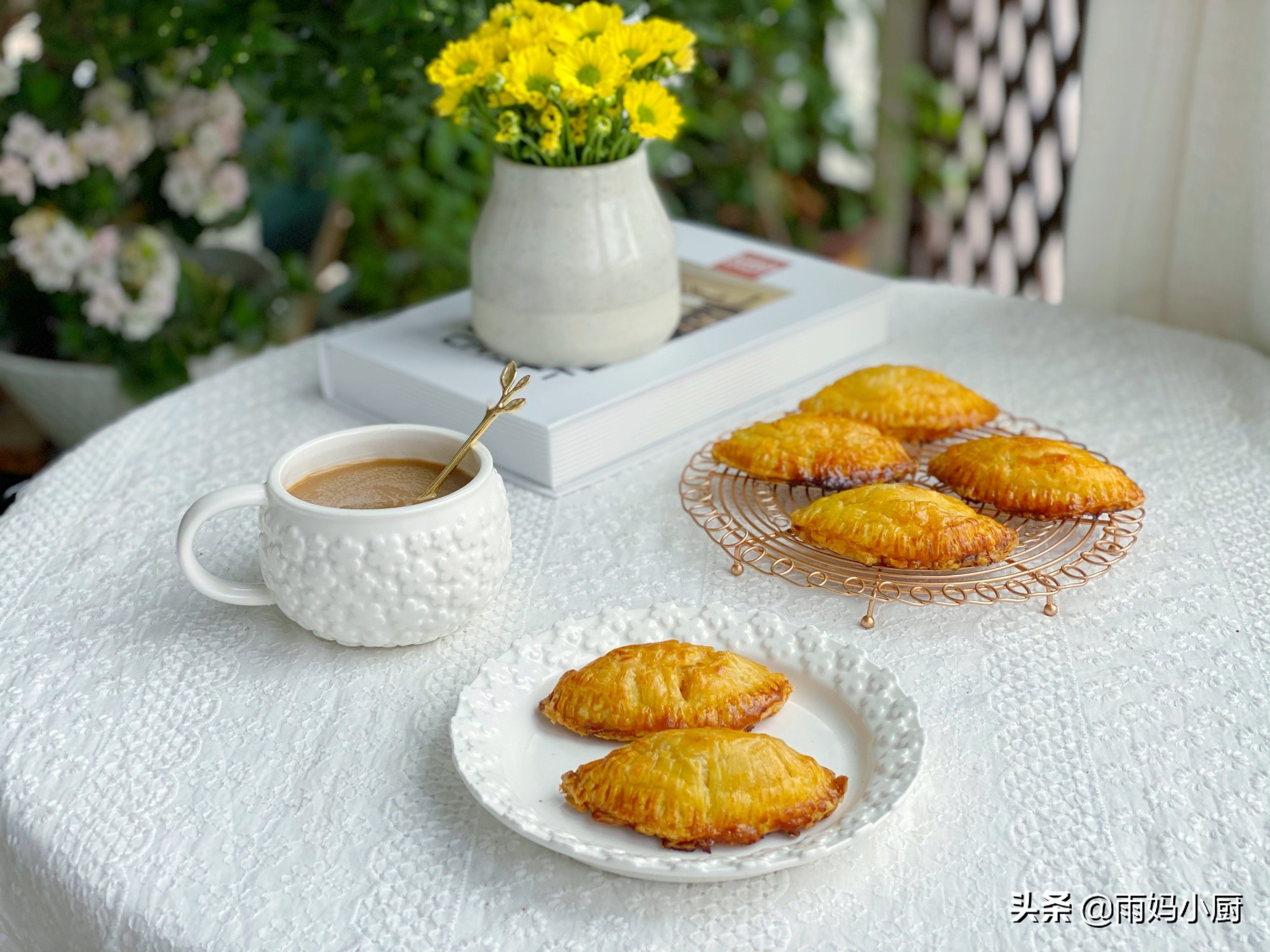 香酥掉渣的菠蘿酥，用蛋撻皮就能做，外酥里香，懶人一看也會做