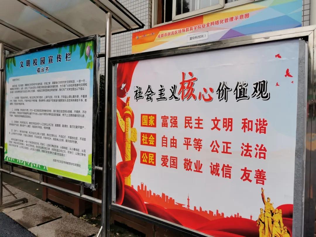 双流区特殊教育学校丨学习社会主义核心价值观 争做新时代好少年
