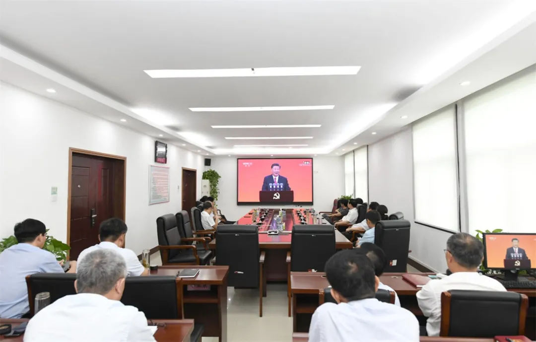 【特别报道】宁陵县领导集中观看庆祝中国共产党成立100周年“七一勋章”颁授仪式
