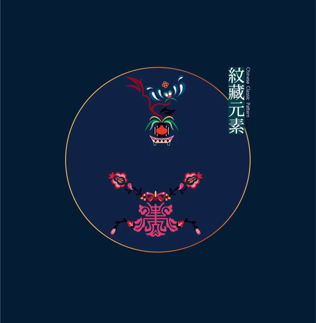 好看！中国古典服饰-云肩纹样图案之美