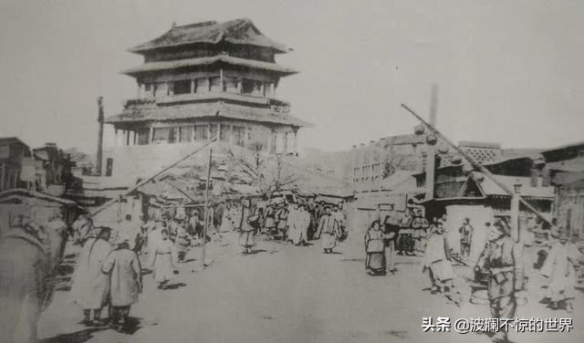 老照片:珍贵无比的北京老城楼照片 很多人没有见