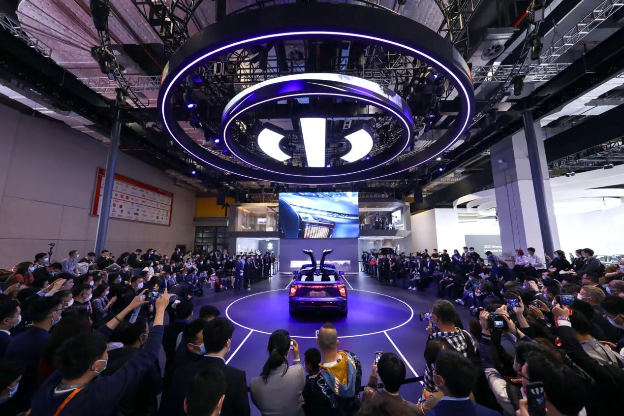 高合汽车携HiPhi X四款新车型亮相上海车展