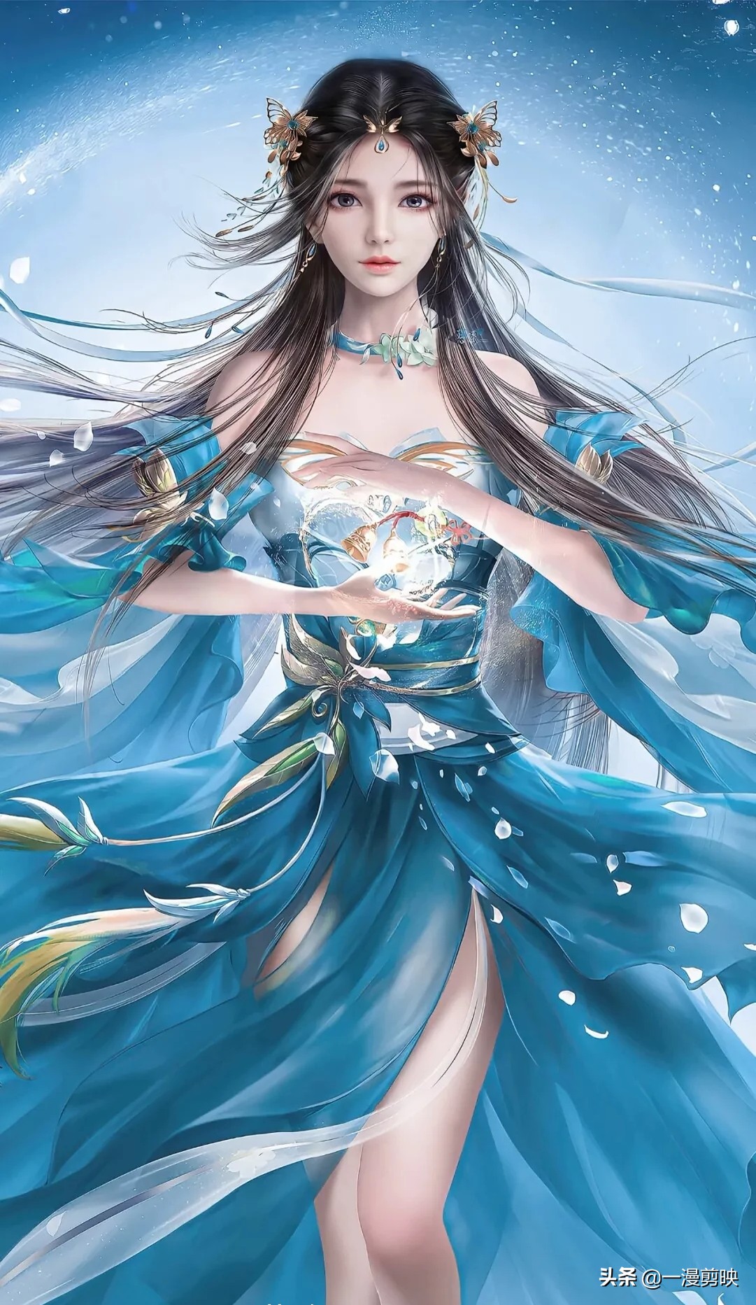 国漫崛起-古风美少女图片鉴赏之《窒美灵风》