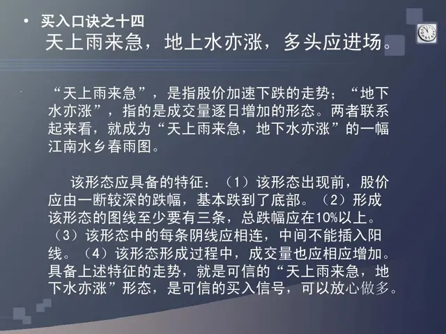 股票口诀图解一（买入口诀）