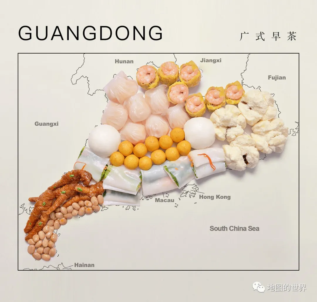这是我见过的最好看的中国美食地图