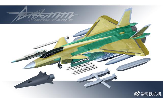 歼20可以打火箭弹了？双联非隐身挂架曝光，开启
