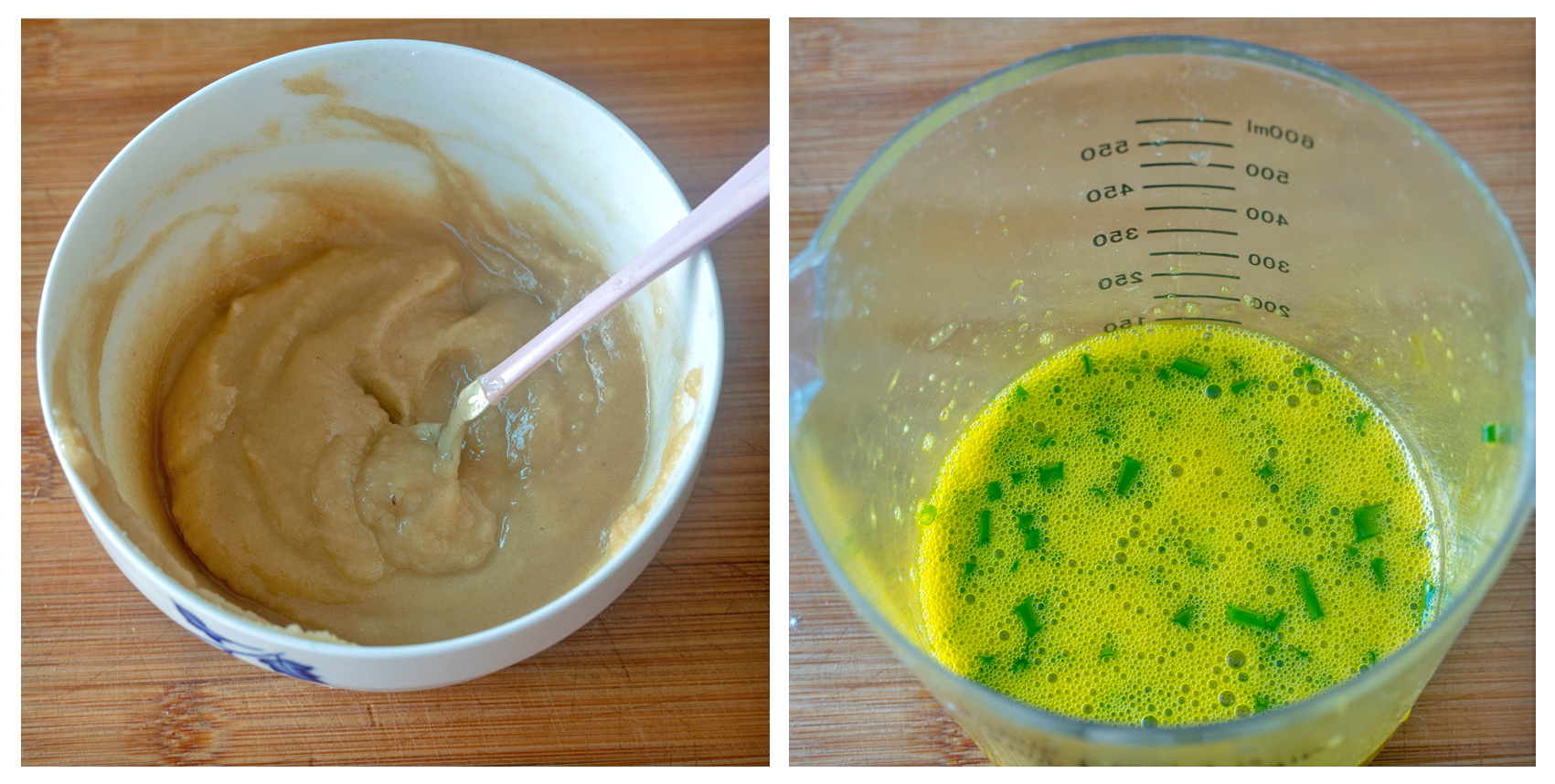 Add a few eggs to the flour to make a delicious and nutritious breakfast that the whole family loves