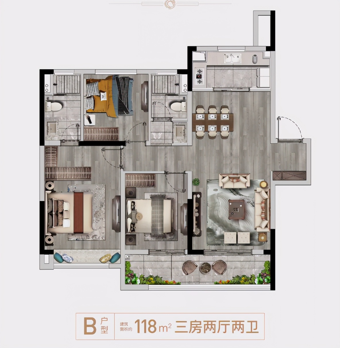 天街、双地铁傍身！江北红盘马上清盘，首付30万起买精装大三房