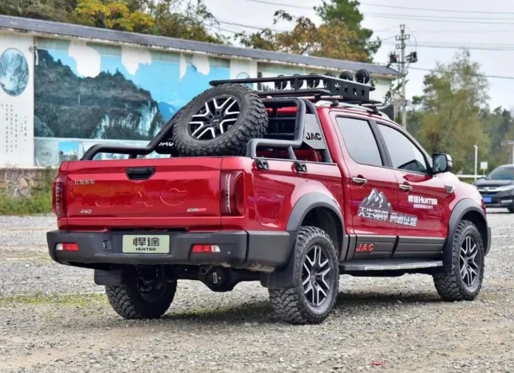 国外有悍马，国内有悍途！江淮全新皮卡品牌发布，叫板长城炮