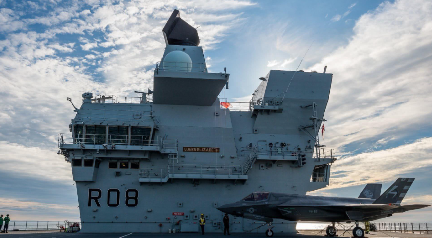 還沒出發就腿軟？ 英航母將部署南海，英媒：或被中國攻擊