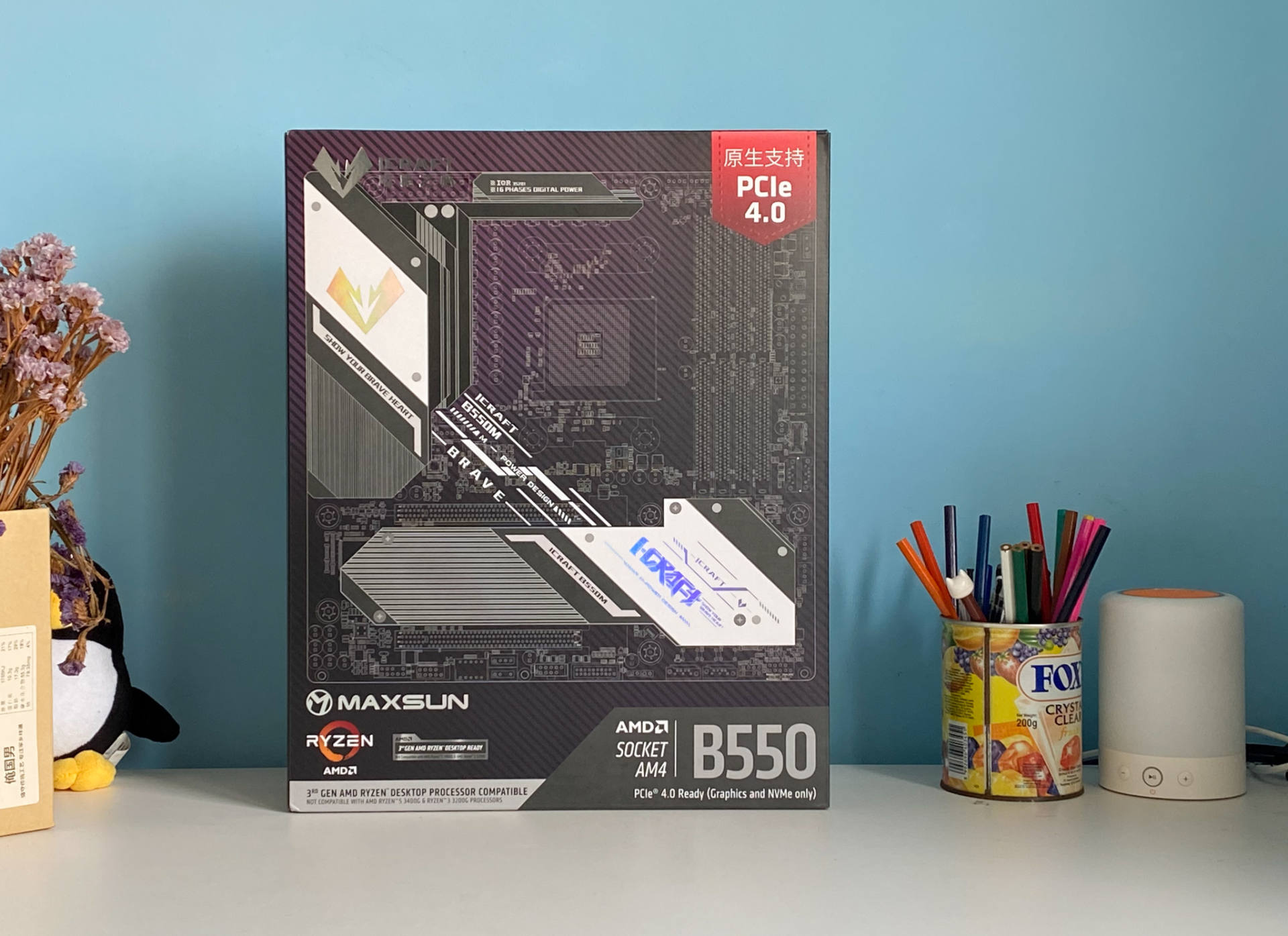 堆料超过ROG，铭瑄iCraft B550M主板真的那么好？