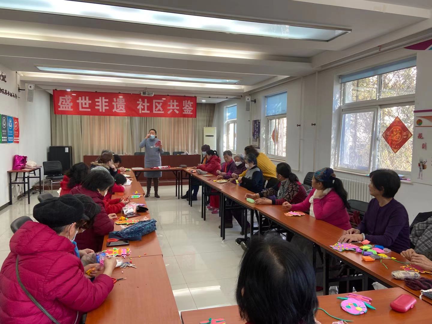 北京市朝阳区安慧里社区弘扬中华传统文化