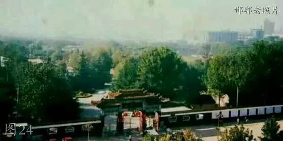 邯郸老照片：丛台公园，一中，邯山商场，人民商场，学步桥