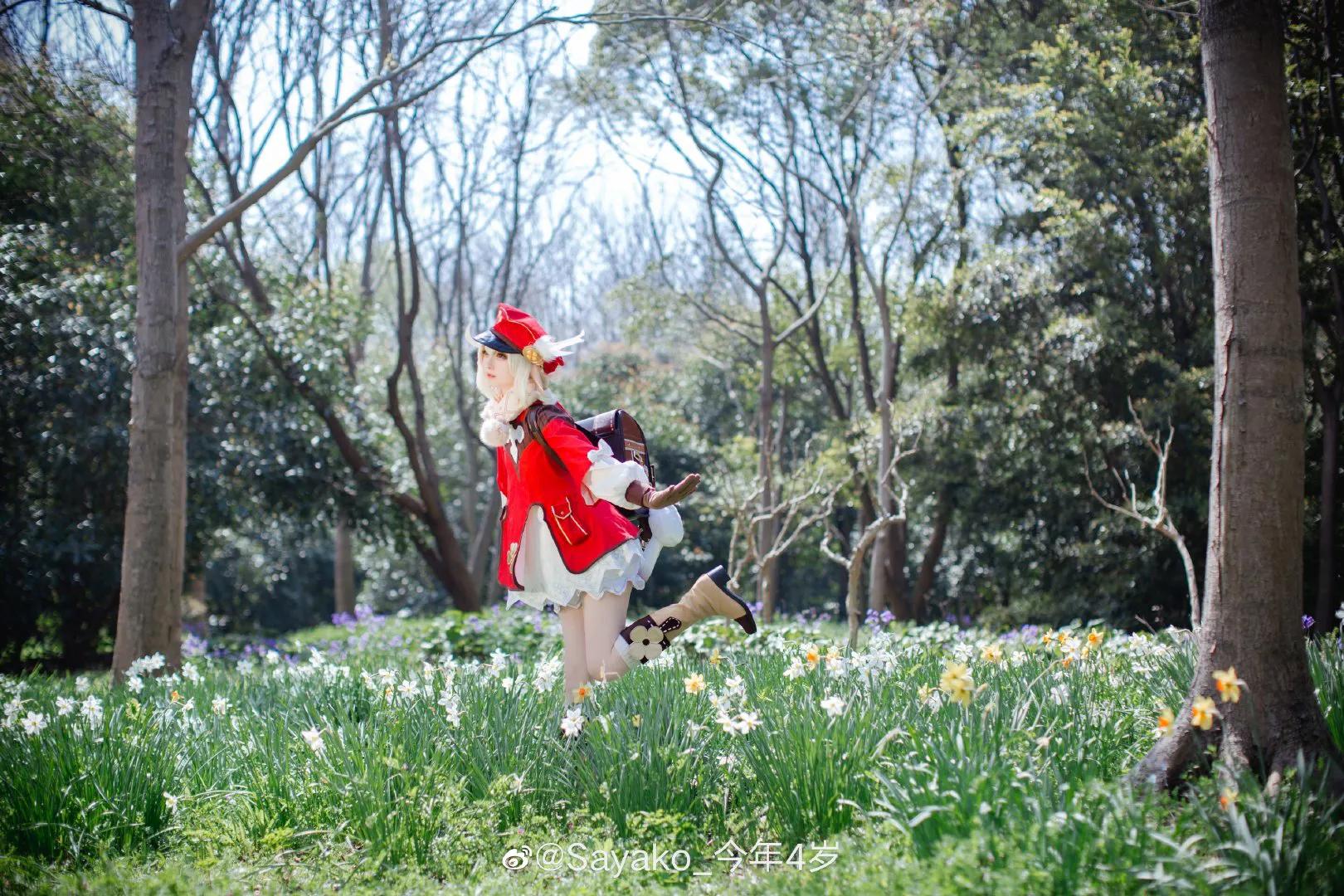 COS：原神可莉COS正片@Sayako_今年4岁