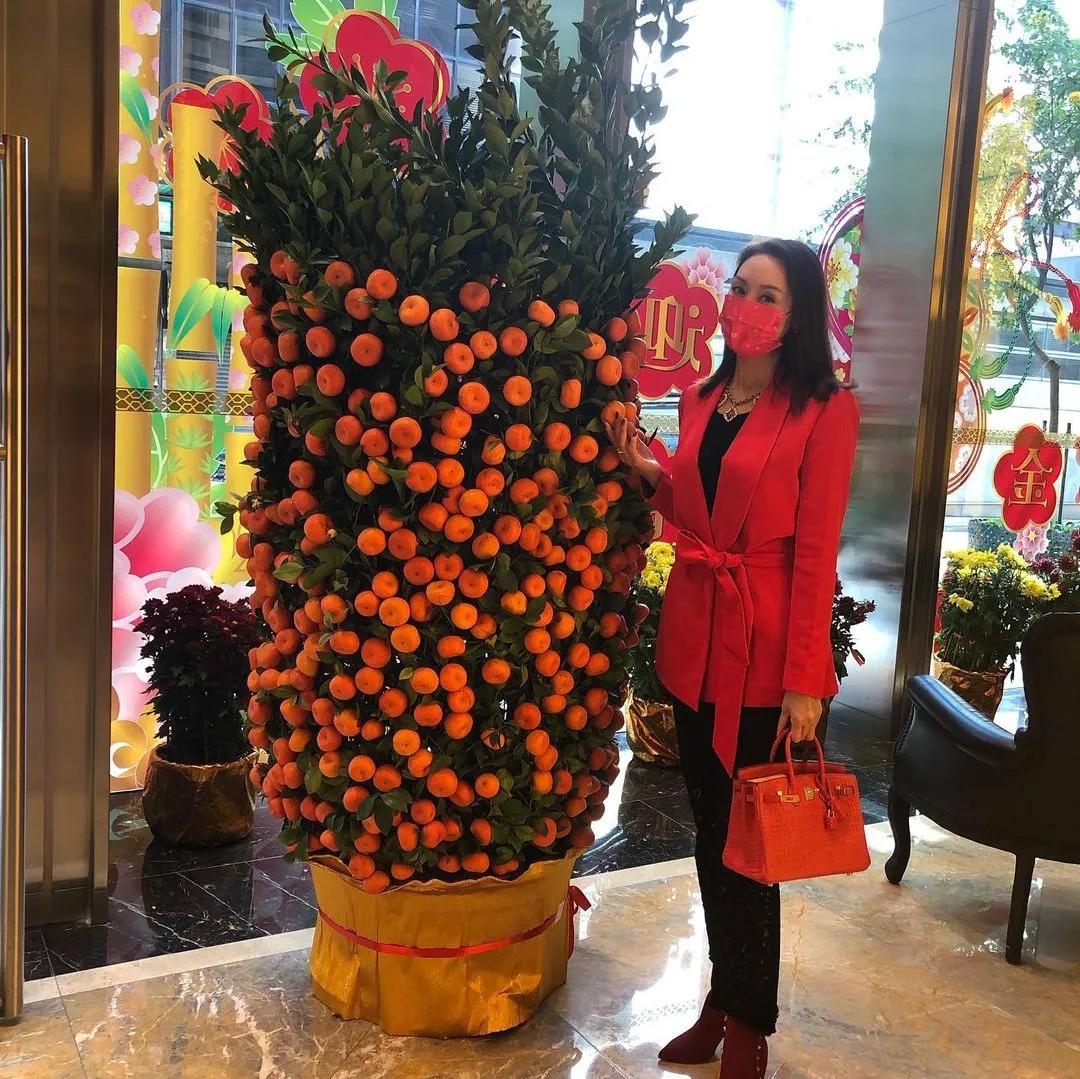 郭可盈林文龍夫婦曬全家福，11歲女兒新年向父母敬茶乖巧懂事