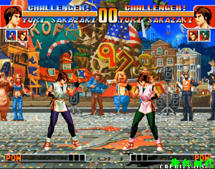 當(dāng)年玩街機(jī)游戲用過的騷操作，連女性NPC都不放過