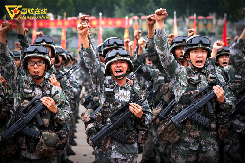 誓师出征第80集团军某旅举行跨区域演习动员大会