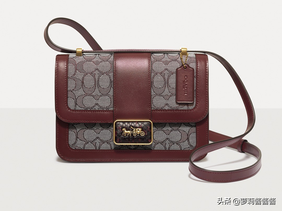 Coach Jacquard Alie Shoulder Bag iNEWS