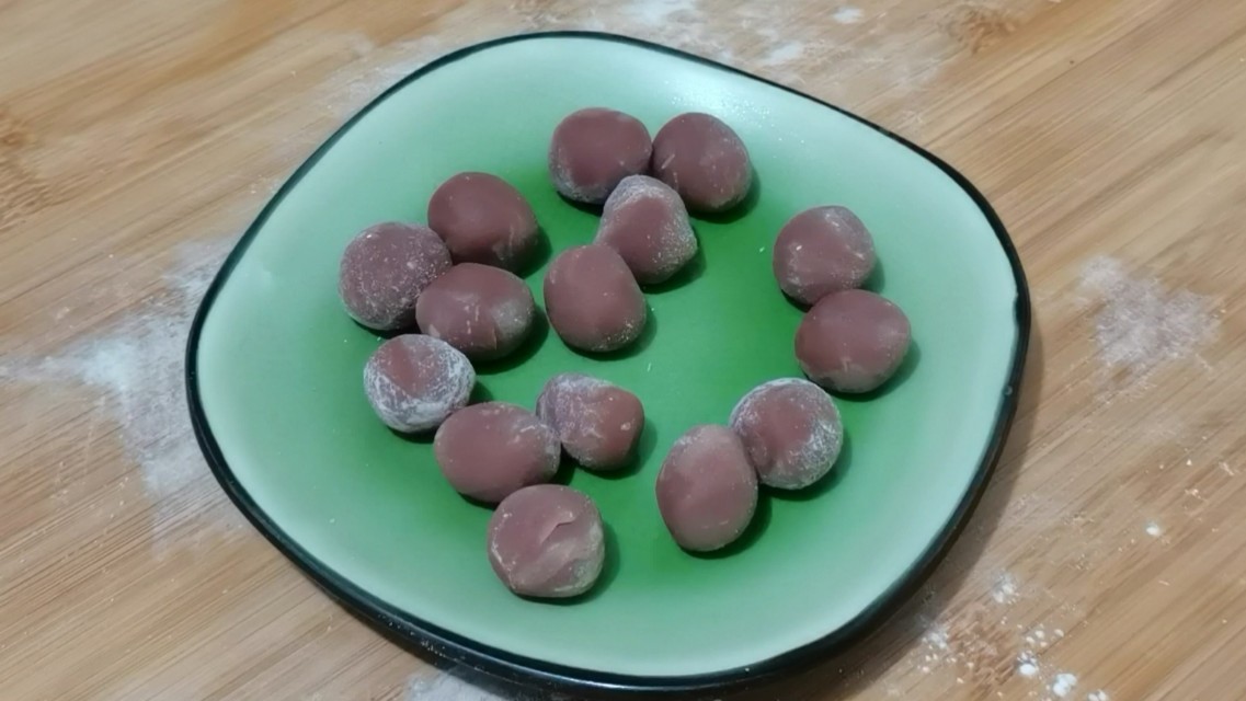 糯米粉这样做点心，外酥里糯又香甜，既少油又健康，比麻元还简单