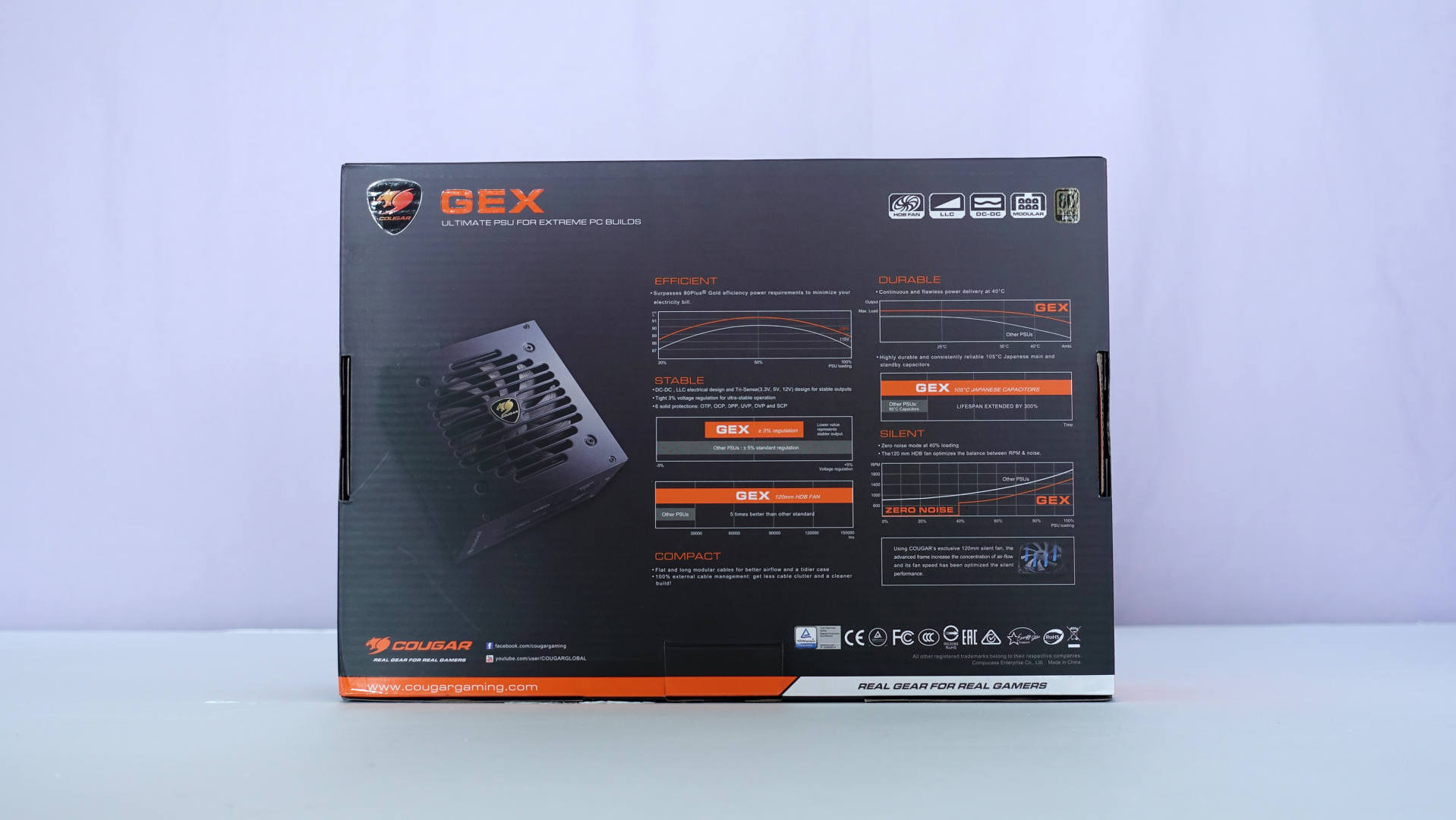 骨伽GEX 850W：风扇智能转停，电压稳定