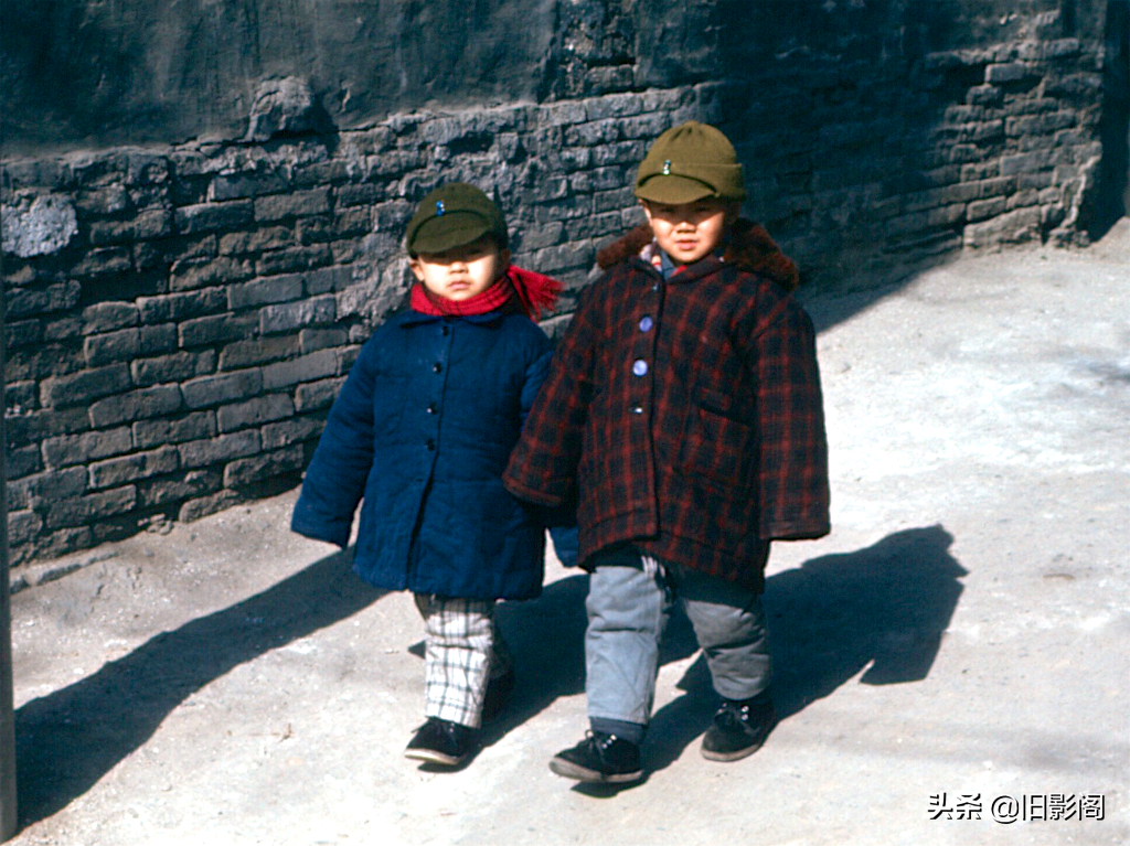 七十年代中期的天津，外国留学生拍摄的彩色旧影