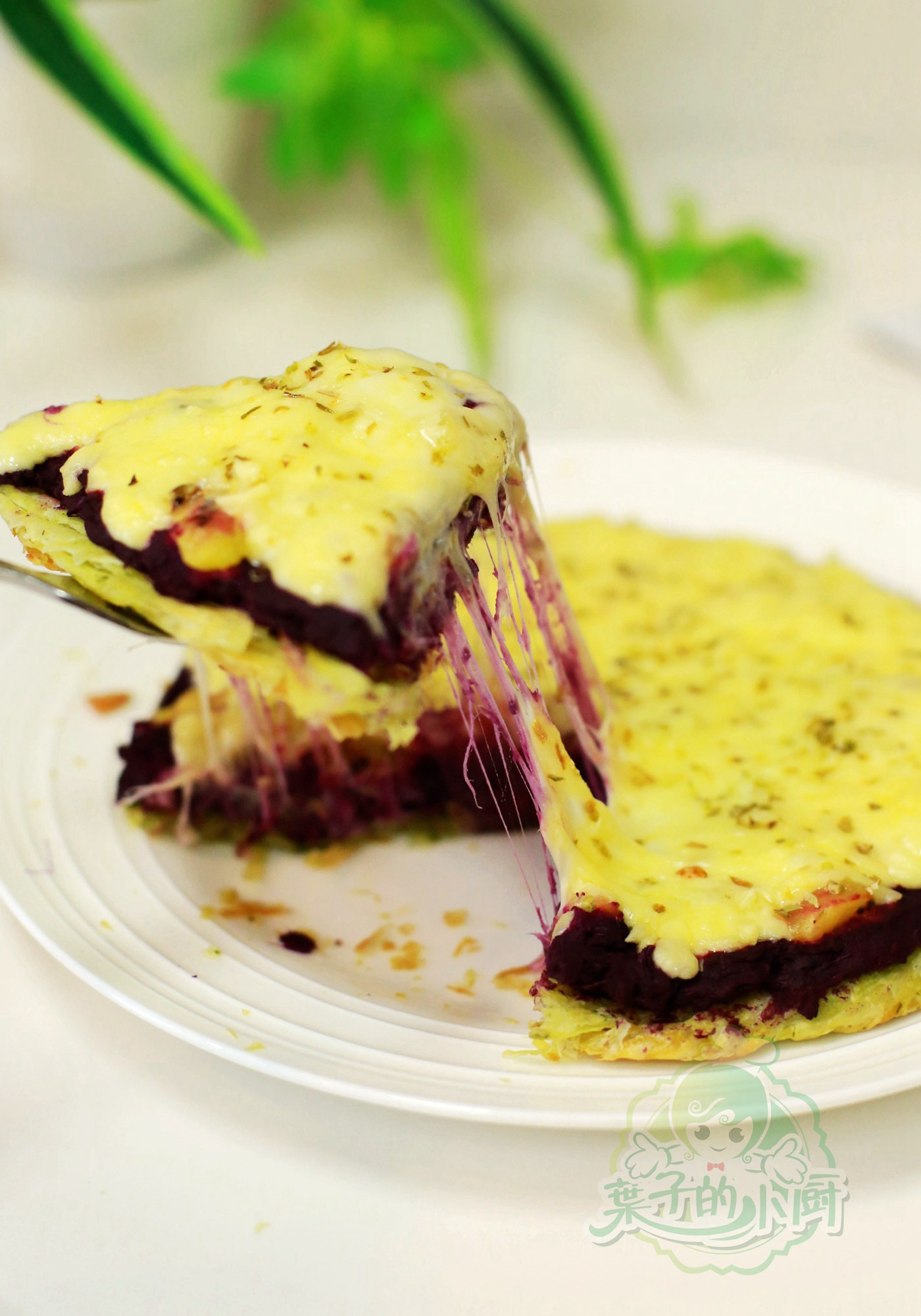 Self-restrained " wrap around Sa " , the family gives full marks! Do not knead dough not to ferment, crisp pulls silk again, delicious exploded