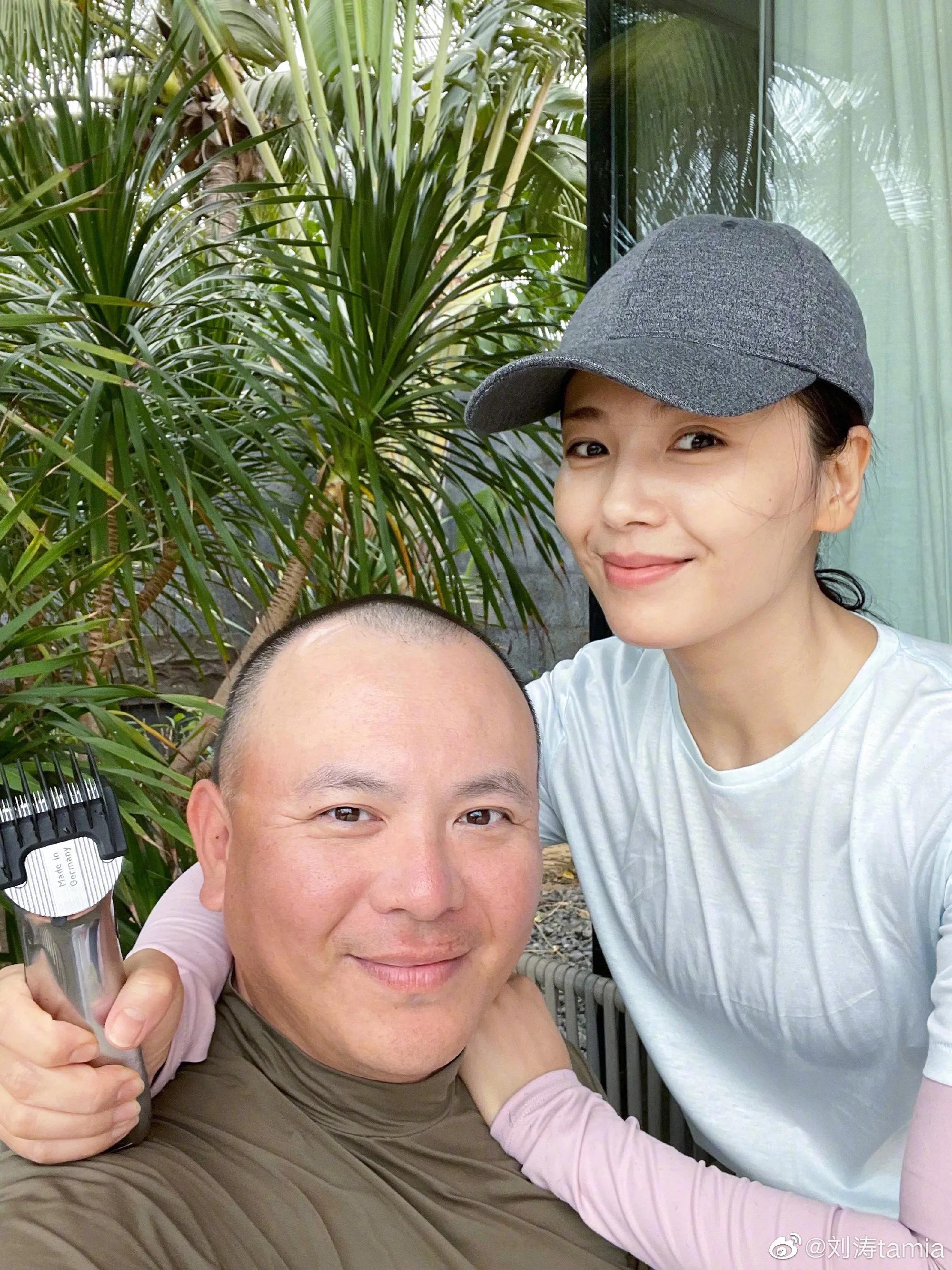 Liu Tao basks in a have one's hair cut that gives husband Wang Ke to illuminate online refute a rumor